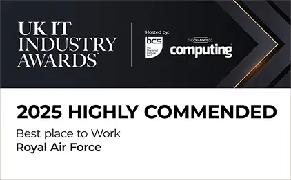 UK IT Industry 2025 Awards - Best places to work - highly commended